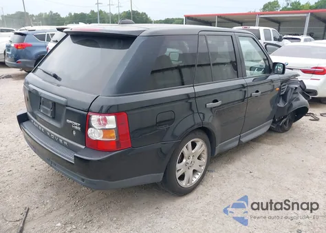 2006 Land Rover Range Rover Sport Hse из США, поврежденный, VIN SALSF254X6A912287